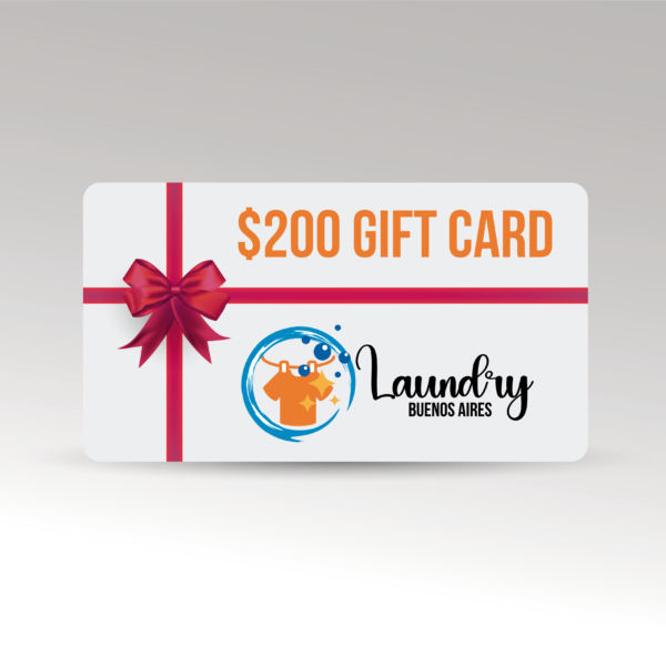 $200 Gift Card for Laundry Buenos Aires Services