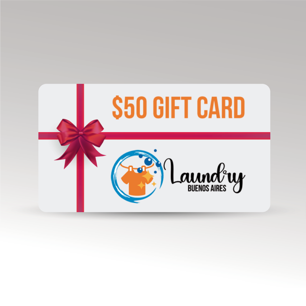 $50 Gift Card for Laundry Buenos Aires Services